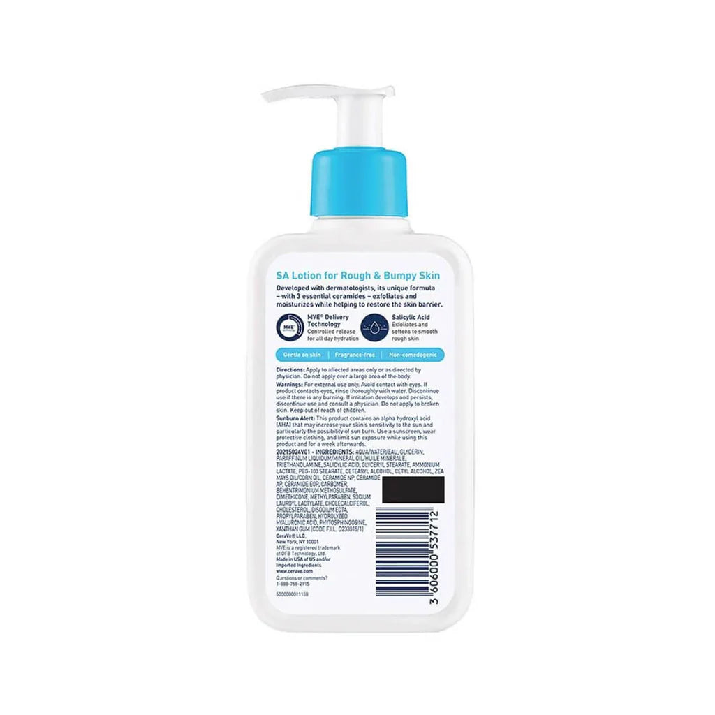 CeraVe SA Lotion For Rough & Bumpy Skin