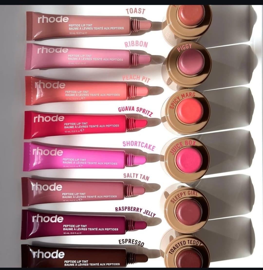 deal 1, 1 rhode lip tint & 1 rhode blush , we will call to confirm shade and size