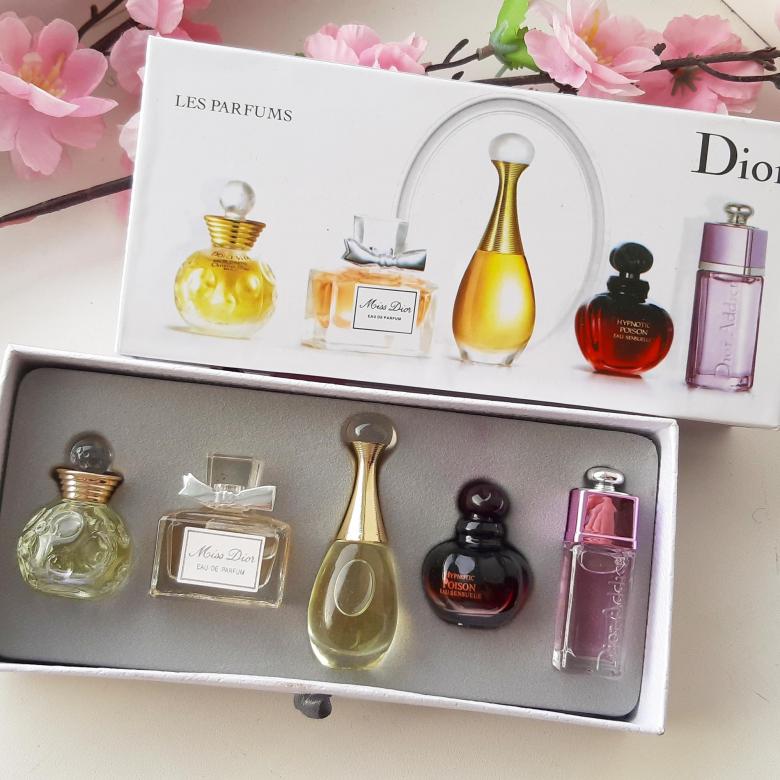 Gift Set 5 PCS Dior perfume mini (Splash Fragrances)