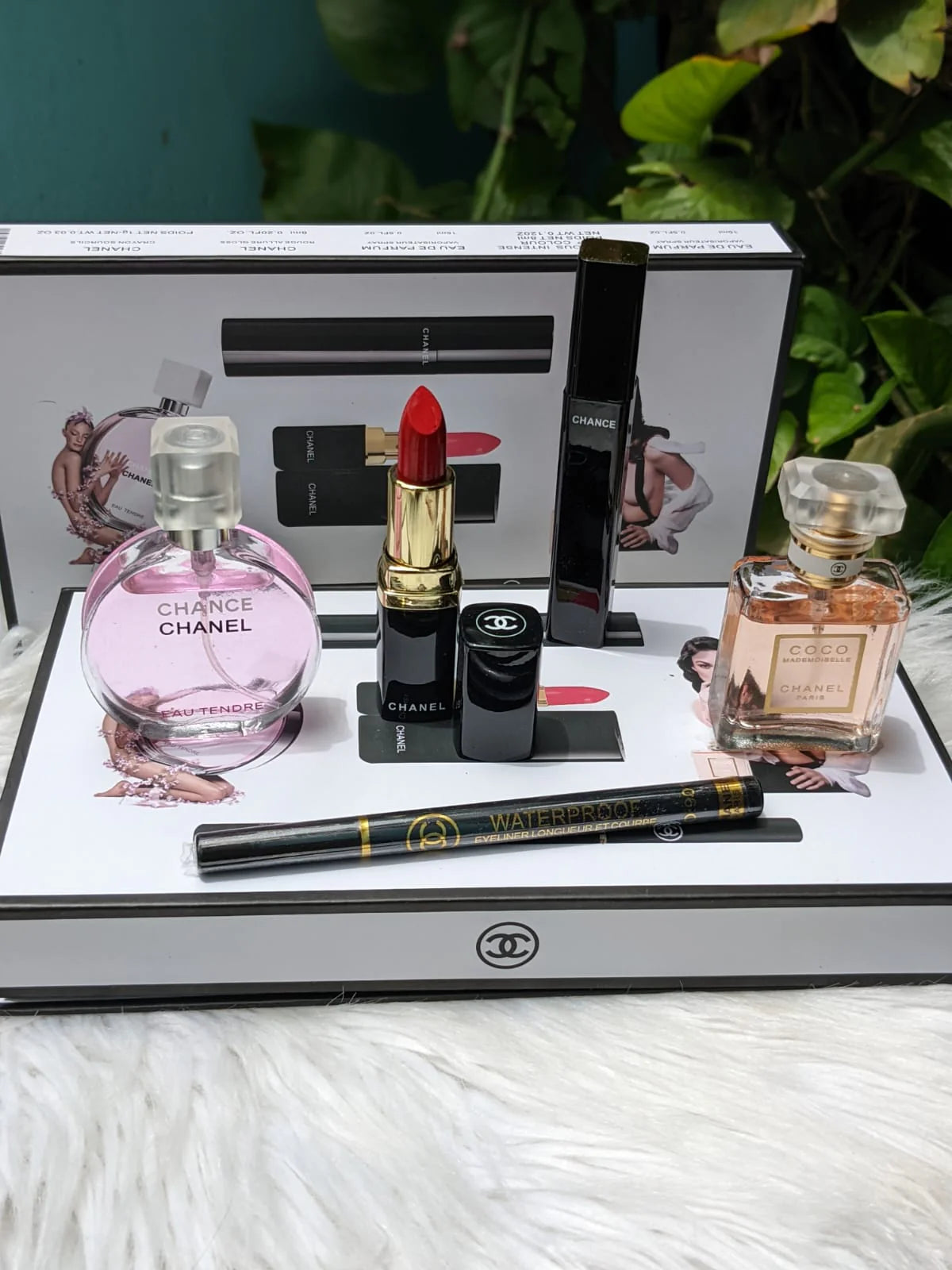 Chanel Perfumes & Makeup Gift Set.