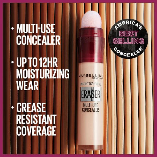maybelline INSTANT AGE REWIND® ERASER ( factory original leftover) new pakaging