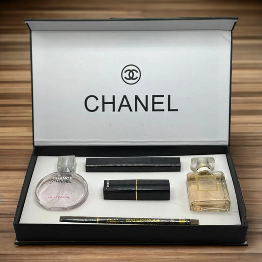 Chanel Perfumes & Makeup Gift Set.