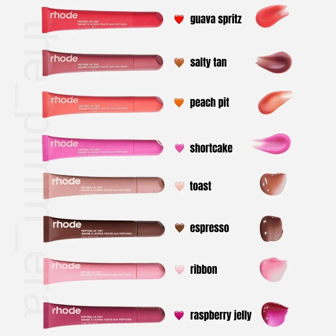 deal 1, 1 rhode lip tint & 1 rhode blush , we will call to confirm shade and size